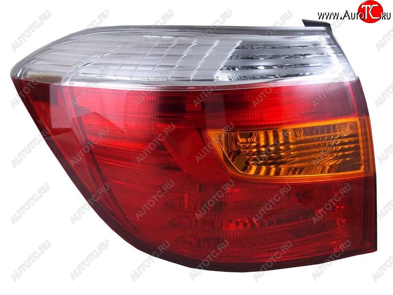 5 999 р. Левый фонарь SAT Toyota Highlander XU40 дорестайлинг (2007-2010)  с доставкой в г. Вологда