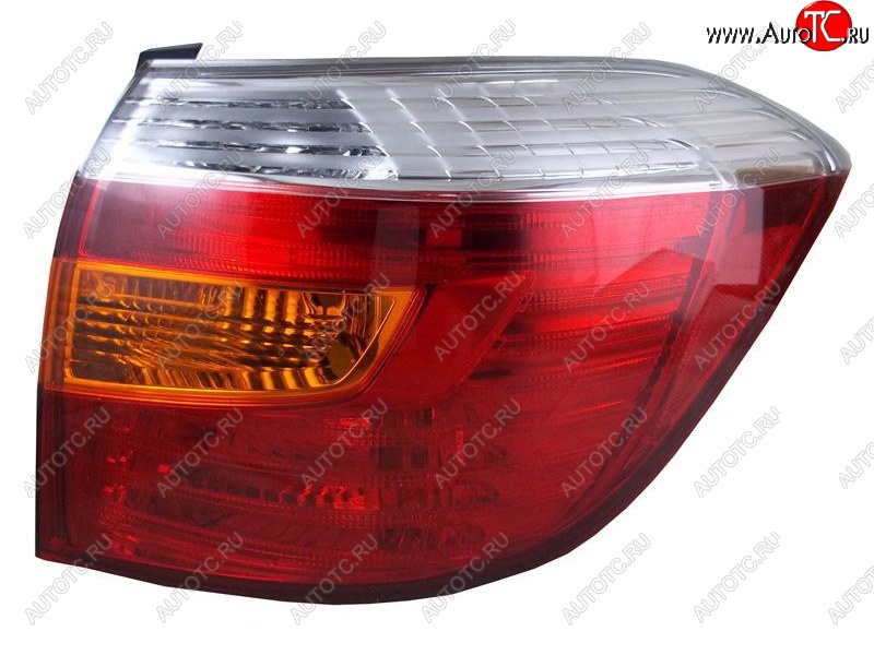 5 999 р. Правый фонарь SAT Toyota Highlander XU40 дорестайлинг (2007-2010)  с доставкой в г. Вологда