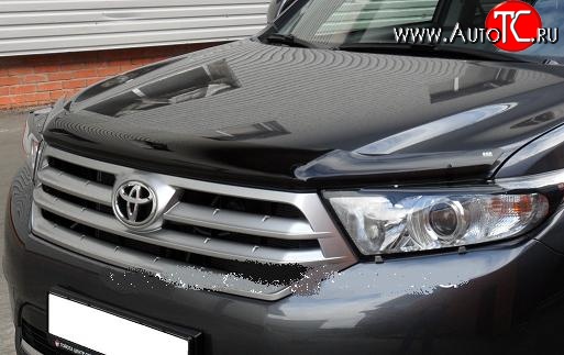3 299 р. Дефлектор капота NovLine Toyota Highlander XU40 рестайлинг (2010-2013) с доставкой в г. Вологда Увеличить фотографию 1 3 299 р. Дефлектор капота NovLine Toyota Highlander XU40 рестайлинг (2010-2013) с доставкой в г. Вологда