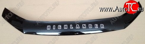 949 р. Дефлектор капота Russtal Toyota Highlander XU40 рестайлинг (2010-2013)  с доставкой в г. Вологда