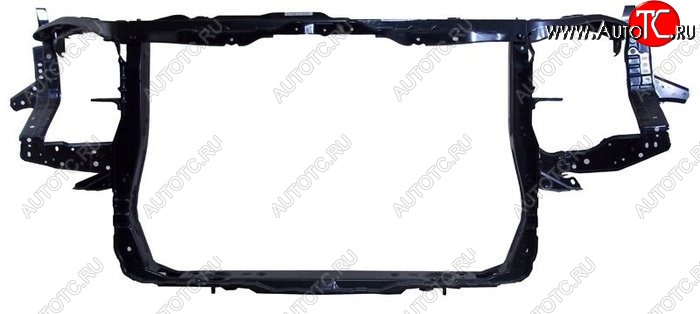 3 289 р. Рамка радиатора (телевизор) SAT  Toyota Highlander  XU40 (2007-2010) дорестайлинг (Неокрашенная)  с доставкой в г. Вологда