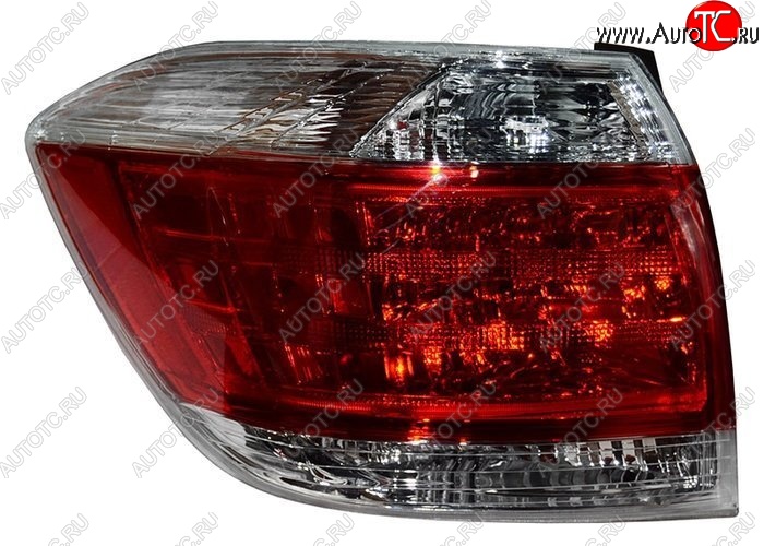 4 999 р. Левый фонарь SAT Toyota Highlander XU40 рестайлинг (2010-2013)  с доставкой в г. Вологда