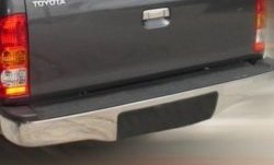 21 599 р. Накладка на задний бампер Vigo CT Toyota Hilux AN20,AN30  2-ой рестайлинг (2011-2016) (Неокрашенная)  с доставкой в г. Вологда. Увеличить фотографию 3