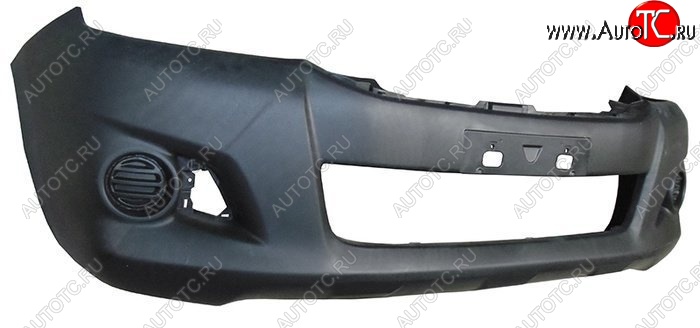 3 799 р. Передний бампер SAT Toyota Hilux AN20,AN30  2-ой рестайлинг (2011-2016) (Неокрашенный)  с доставкой в г. Вологда
