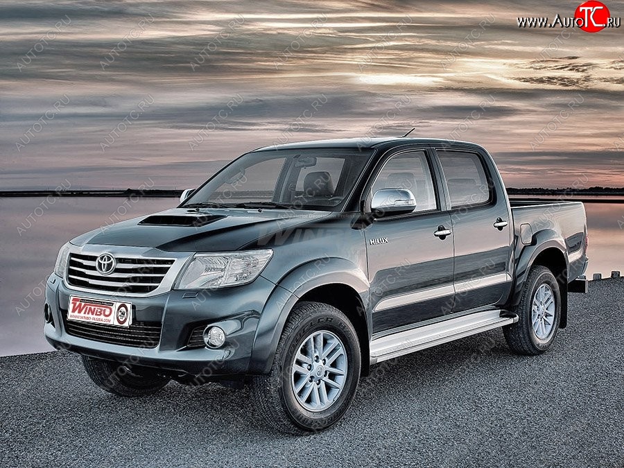 15 299 р. Подножки боковые WINBO OE Style  Toyota Hilux  AN20,AN30 (2011-2016)  2-ой рестайлинг  с доставкой в г. Вологда
