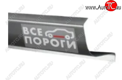 1 599 р. Правый металлический ремонтный порог (полнопрофильный) VSEPOROGI  Toyota Hilux Surf  N210 (2002-2009) дорестайлинг, рестайлинг  с доставкой в г. Вологда