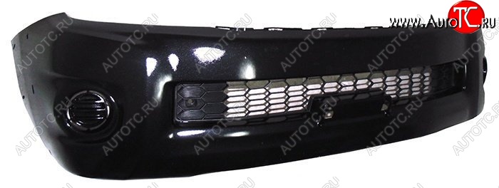5 799 р. Передний бампер SAT (под расширители)  Toyota Hilux  AN10,AN20 (2008-2011) 1-ый рестайлинг (Неокрашенный)  с доставкой в г. Вологда