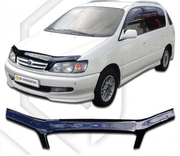 Дефлектор капота (M10G-M15G) CA-Plastiс Toyota Ipsum SXM10 дорестайлинг (1995-1998)