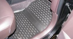 1 769 р. Коврики в салон Element 4 шт. (полиуретан) Toyota IQ (2008-2016)  с доставкой в г. Вологда. Увеличить фотографию 2