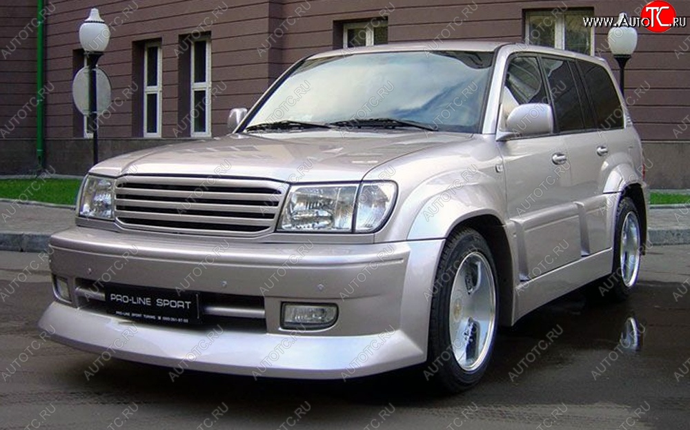 7 199 р. Решетка радиатора HUNTER Toyota Land Cruiser 100 дорестайлинг (1998-2002) (Неокрашенная)  с доставкой в г. Вологда