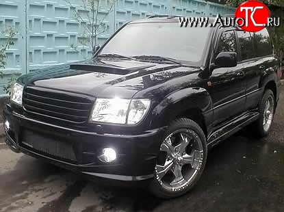 8 949 р. Решётка радиатора Hunter Toyota Land Cruiser 100 дорестайлинг (1998-2002) (Неокрашенная)  с доставкой в г. Вологда
