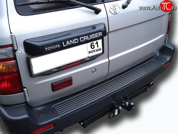 9 799 р. Фаркоп Лидер Плюс Toyota Land Cruiser J105 (1998-2007) (Без электропакета)  с доставкой в г. Вологда
