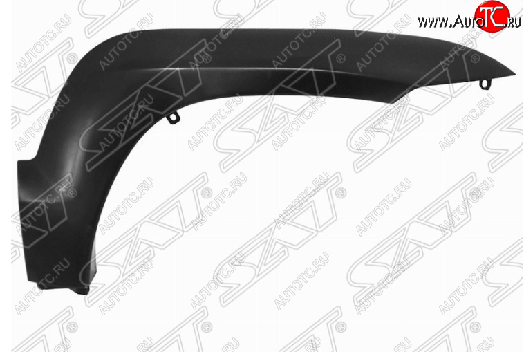 3 589 р. Правый Расширитель на крыло SAT Toyota Land Cruiser Prado J120 (2002-2009) (Неорашенный)  с доставкой в г. Вологда