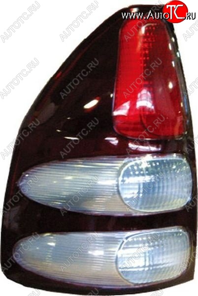 3 169 р. Левый фонарь SAT Toyota Land Cruiser Prado J120 (2002-2009)  с доставкой в г. Вологда