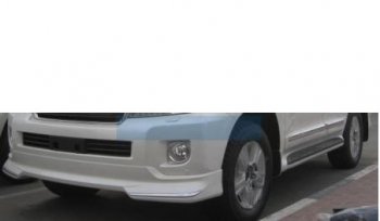 12 949 р. Накладка на передний бампер SAT  Toyota Land Cruiser  200 (2012-2015) 1-ый рестайлинг (Неокрашенная)  с доставкой в г. Вологда. Увеличить фотографию 2