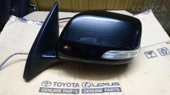 135 999 р. Левое зеркало заднего вида (обогрев, 5 контактов) Оригинал Toyota Land Cruiser 200 дорестайлинг (2007-2012) (Неокрашенное)  с доставкой в г. Вологда. Увеличить фотографию 2