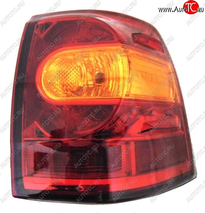 4 499 р. Правый фонарь наружный SAT Toyota Land Cruiser 200 1-ый рестайлинг (2012-2015)  с доставкой в г. Вологда