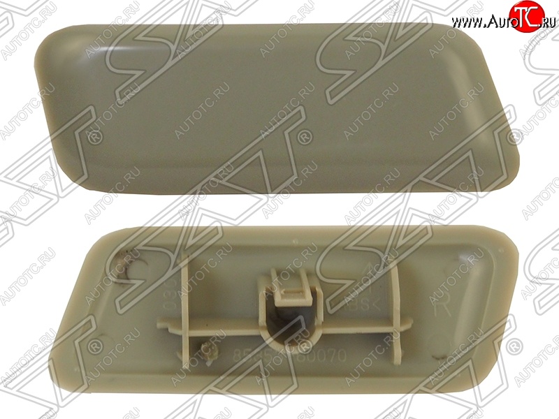 261 р. Правая крышка омывателя фар SAT  Toyota Land Cruiser  200 (2015-2021) 2-ой рестайлинг (Неокрашенная)  с доставкой в г. Вологда