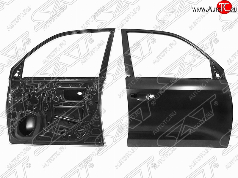 17 749 р. Правая дверь передняя SAT  Toyota Land Cruiser  200 (2015-2021) 2-ой рестайлинг (Неокрашенная)  с доставкой в г. Вологда