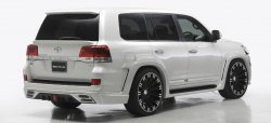 9 299 р. Лип спойлер WALD Toyota Land Cruiser 200 2-ой рестайлинг (2015-2021) (Неокрашенный)  с доставкой в г. Вологда. Увеличить фотографию 3