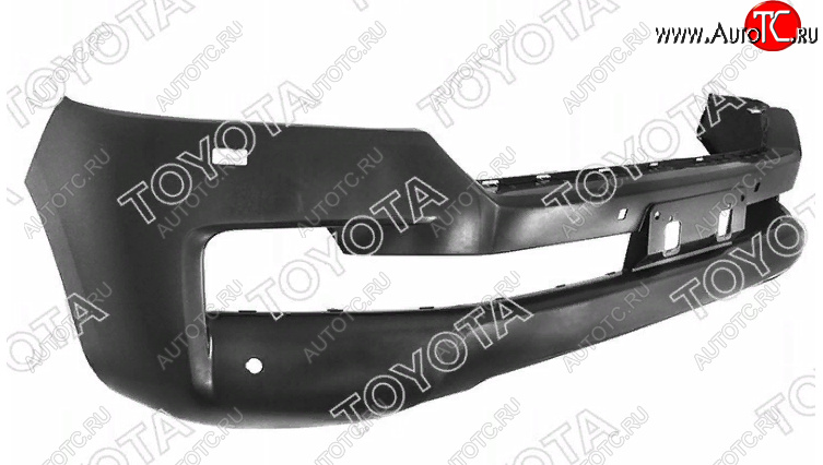 38 749 р. Передний бампер (под омыватели и радар детекторы) TOYOTA  Toyota Land Cruiser  200 (2015-2021) 2-ой рестайлинг (неокрашенный)  с доставкой в г. Вологда