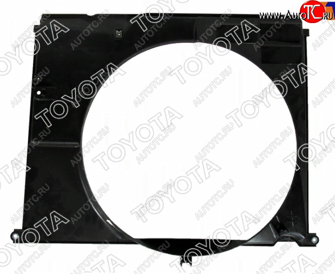 7 599 р. Диффузор радиатора в сборе на TOYOTA Toyota Land Cruiser 200 2-ой рестайлинг (2015-2021)  с доставкой в г. Вологда
