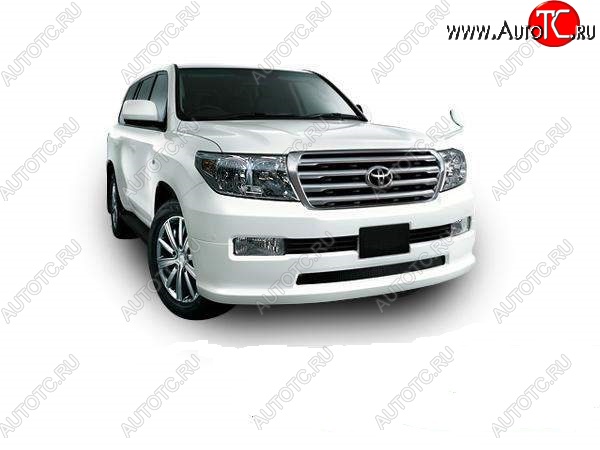 12 799 р. Накладка на передний бампер Modellista Toyota Land Cruiser 200 дорестайлинг (2007-2012) (Неокрашенная)  с доставкой в г. Вологда
