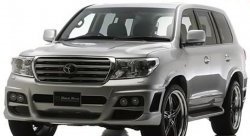 18 449 р. Пороги накладки Wald Black Bison Toyota Land Cruiser 200 дорестайлинг (2007-2012) (Неокрашенные)  с доставкой в г. Вологда. Увеличить фотографию 2