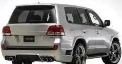 18 449 р. Пороги накладки Wald Black Bison Toyota Land Cruiser 200 дорестайлинг (2007-2012) (Неокрашенные)  с доставкой в г. Вологда. Увеличить фотографию 3