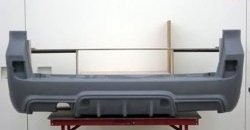27 649 р. Задний бампер Wald Black Bison Toyota Land Cruiser 200 дорестайлинг (2007-2012) (Неокрашенный)  с доставкой в г. Вологда. Увеличить фотографию 2
