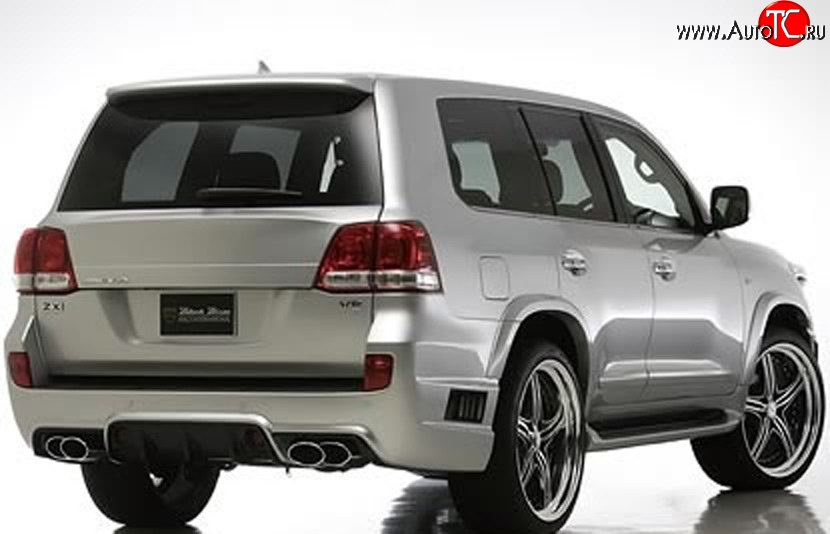 27 649 р. Задний бампер Wald Black Bison Toyota Land Cruiser 200 дорестайлинг (2007-2012) (Неокрашенный)  с доставкой в г. Вологда