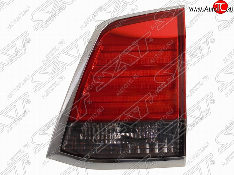 399 р. Правый фонарь SAT (внутренний, хром. окантовка) Toyota Land Cruiser 200 дорестайлинг (2007-2012)  с доставкой в г. Вологда