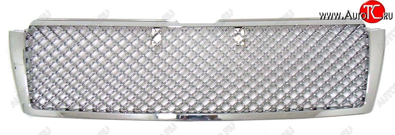 9 649 р. Решётка радиатора (сетка/хром) SAT Toyota Land Cruiser Prado J150 дорестайлинг (2009-2013)  с доставкой в г. Вологда