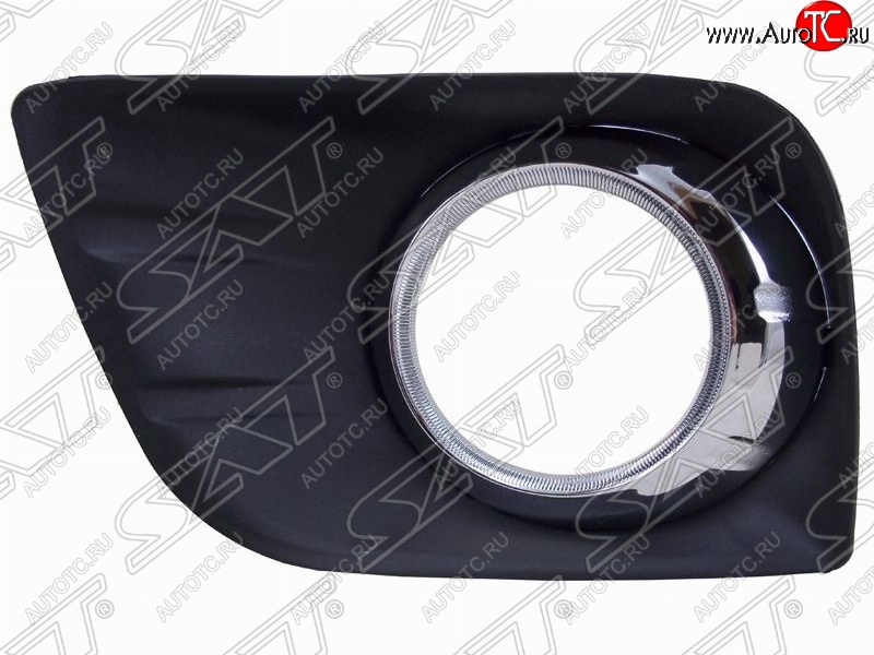 439 р. Левая рамка противотуманной фары SAT Toyota Land Cruiser Prado J150 дорестайлинг (2009-2013)  с доставкой в г. Вологда