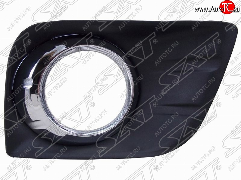 439 р. Правая рамка противотуманной фары SAT Toyota Land Cruiser Prado J150 дорестайлинг (2009-2013)  с доставкой в г. Вологда