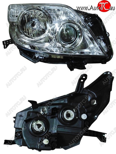 8 999 р. Правая фара (электрокорректор) SAT Toyota Land Cruiser Prado J150 дорестайлинг (2009-2013)  с доставкой в г. Вологда