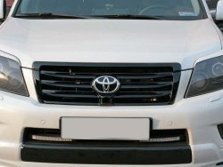 10 599 р. Решетка радиатора ELFORD Toyota Land Cruiser Prado J150 дорестайлинг (2009-2013) (Неокрашенная)  с доставкой в г. Вологда. Увеличить фотографию 2