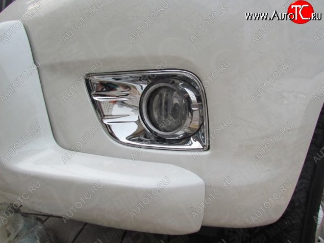 3 599 р. Подиумы противотуманных фар СТ Toyota Land Cruiser Prado J150 дорестайлинг (2009-2013)  с доставкой в г. Вологда