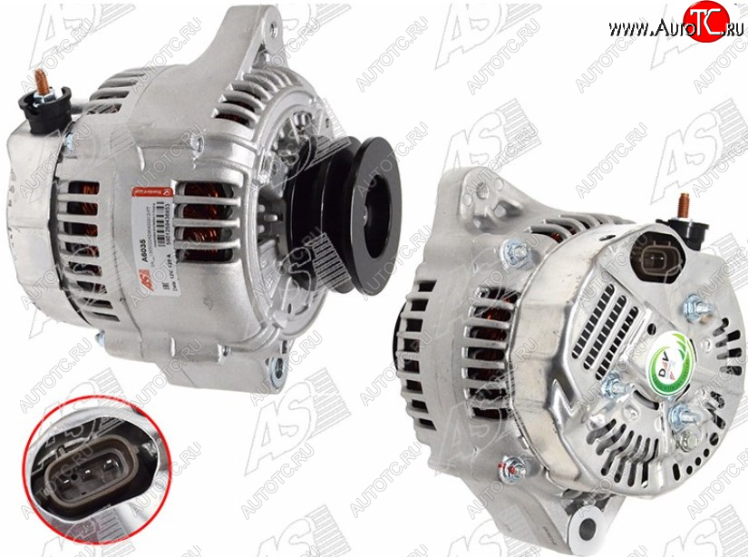 44 999 р. Генератор на DENSO (4.2TD/1HD#/1HZ 12V 80A )  Toyota Land Cruiser  80 (1989-1997)  с доставкой в г. Вологда