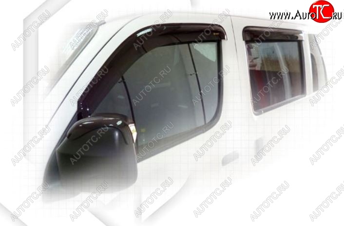 2 079 р. Дефлектора окон CA-Plastic  Toyota LiteAce  S400 (2008-2020) (Classic полупрозрачный)  с доставкой в г. Вологда