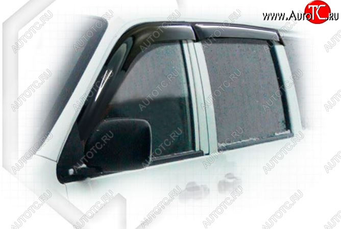 2 079 р. Дефлектор капота (R40G, R50G) CA-Plastiс  Toyota LiteAce  Noah (1996-2001) (Classic полупрозрачный, Без хром.молдинга)  с доставкой в г. Вологда
