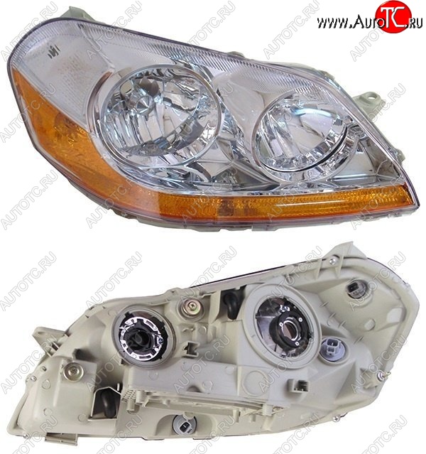 13 999 р. Правая фара SAT (под ксенон) Toyota Mark 2 X110 седан дорестайлинг (2000-2002)  с доставкой в г. Вологда
