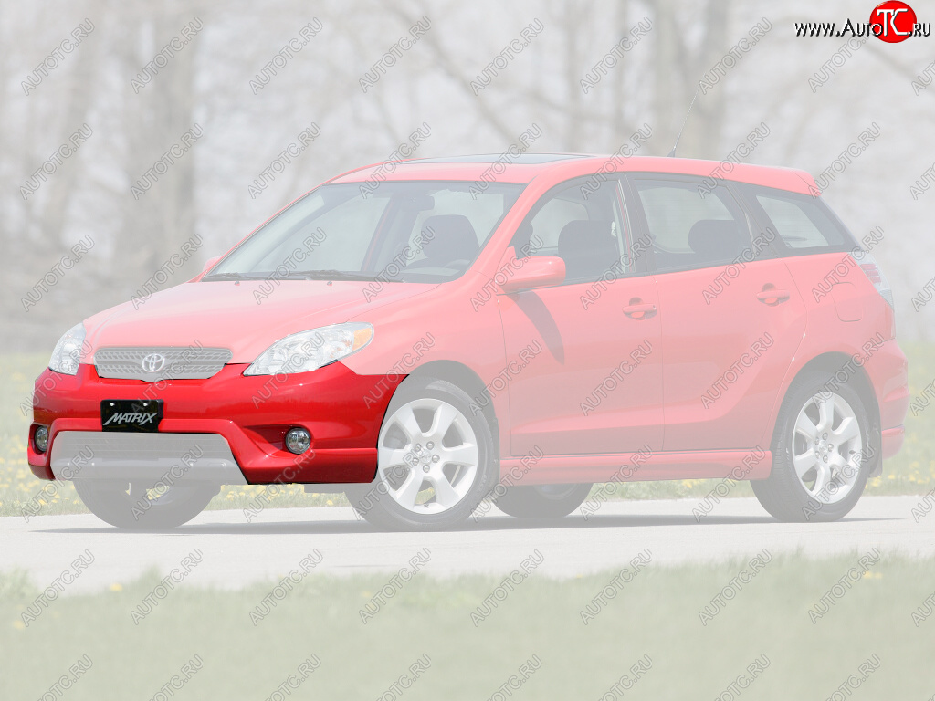 9 549 р. Передний бампер TYG Toyota Matrix E130 (2003-2008) (Неокрашенный)  с доставкой в г. Вологда