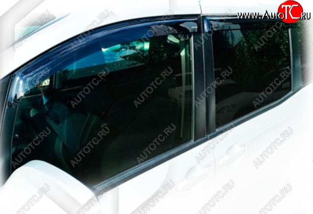 2 079 р. Дефлектора окон CA-Plastic  Toyota Noah  R80 (2017-2021) рестайлинг (Classic полупрозрачный, Без хром.молдинга)  с доставкой в г. Вологда