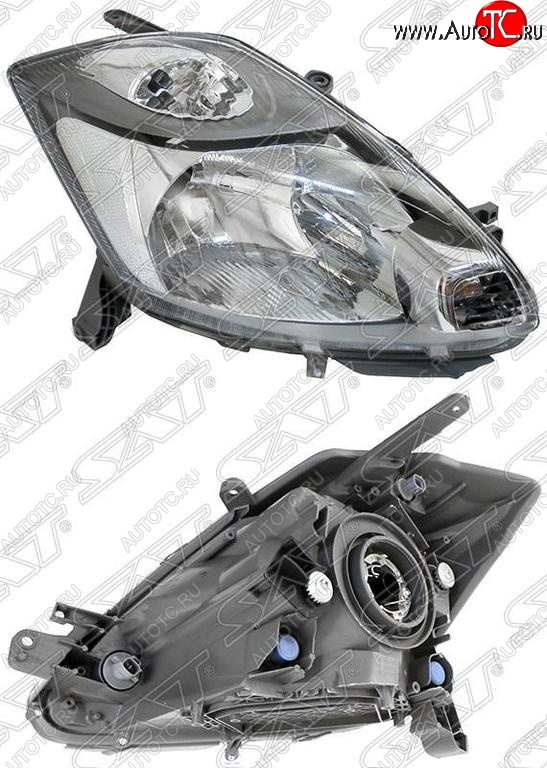 8 249 р. Правая фара SAT Toyota Passo 1 (2004-2010)  с доставкой в г. Вологда