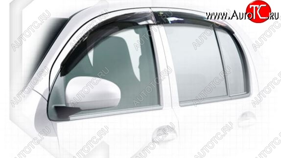 1 999 р. Дефлектора окон CA-Plastiс  Toyota Passo  2 (2010-2016) (Classic полупрозрачный)  с доставкой в г. Вологда