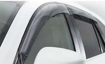 2 199 р. Дефлектора окон CA-Plastiс  Toyota Passo  2 (2010-2016) (Серия Art графит)  с доставкой в г. Вологда. Увеличить фотографию 2