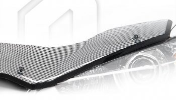 1 999 р. Защита фар CA-Plastic  Toyota Premio  T240 (2001-2007) дорестайлинг, рестайлинг (Шелкография черная)  с доставкой в г. Вологда. Увеличить фотографию 2