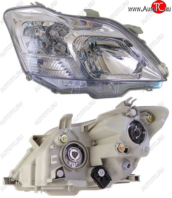 5 799 р. Правая фара SAT Toyota Premio T260 дорестайлинг (2007-2010)  с доставкой в г. Вологда