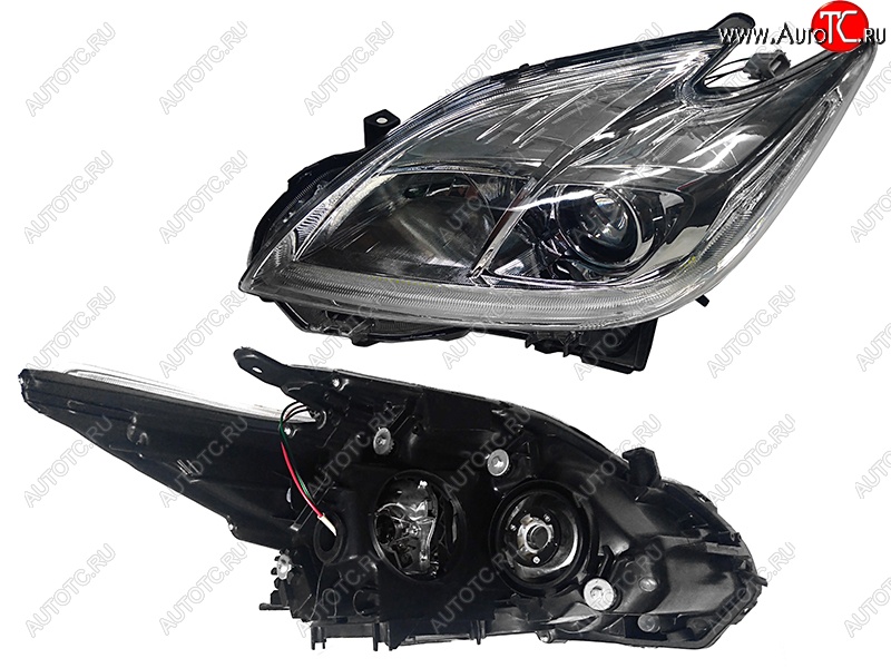 6 899 р. Левая фара SAT (ксенон, под корректор, LED)  Toyota Prius  XW30 (2012-2016) рестайлинг лифтбэк  с доставкой в г. Вологда